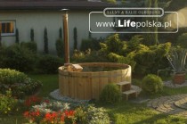 Balia ogrodowa idealnym elementem ogrodu Balie i Sauny Ogrodowe www.LifePolska.pl